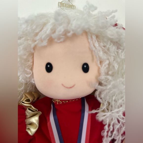 NWT Vintage RARE Stuffed Loveable Ice Skating’s Angel Doll. - Picture 3 of 7